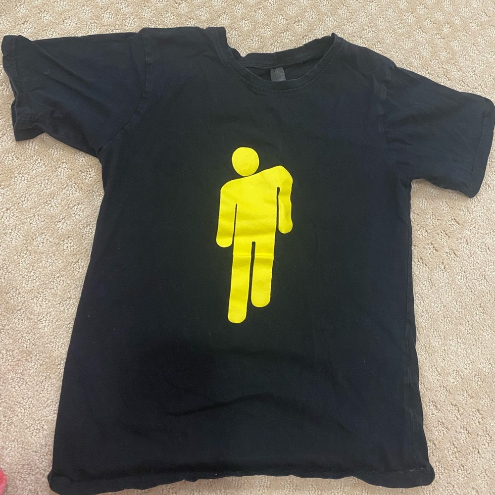custom billie eilish graphic tee. worn one time perfect condition.